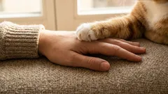 Cats don't put their paws on their owner's hand by accident. What's behind this habit of theirs?