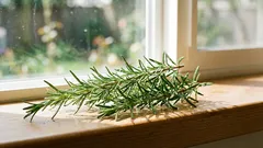 Placing rosemary sprigs on the windowsill: why is it necessary and why is it recommended?