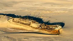 A ship that disappeared 500 years ago was found in the middle of the Namibian desert.