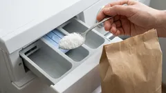 Why do you need to mix detergent and salt in the washing machine, and what is it actually for?