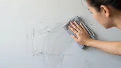How easy is it to remove marks and stains on the wall? Just add this to the water