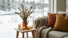 How to decorate your home after the holidays — design ideas that will warm you up on dark winter days