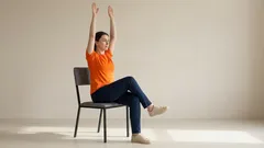 Top 5 cardio exercises while sitting on a chair: lose weight and get healthy without excessive exercise