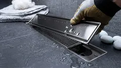 Cleaning the shower drain with your own hands in a few steps